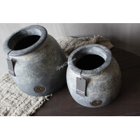 Brynxz bolvase neck Ancient clay 20x19cm