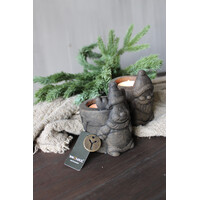 brynxz set van 2 waxinehouders XMAS 10cm