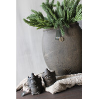 brynxz set van 2 waxinehouders XMAS 10cm
