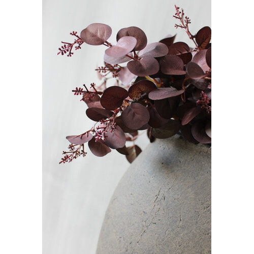 Sylxz bosje namaak eucalyptus Burgundy 46cm 