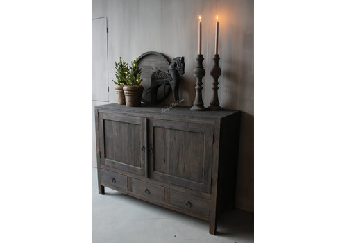 Dressoir / kast Black wash 120 cm