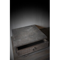 Houten lade bak voor koffie apparaat Black wash- 1 lade