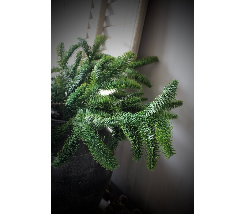 Namaak groene dennentak 47 cm