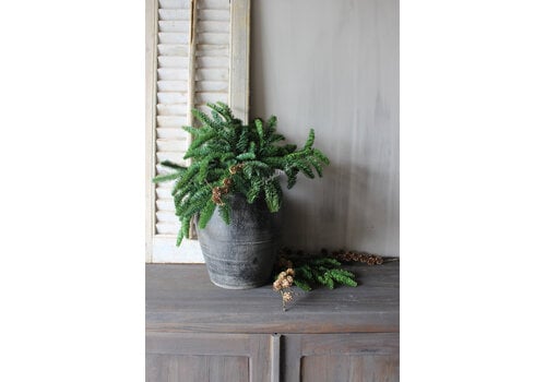 Namaak groene dennentak 47 cm