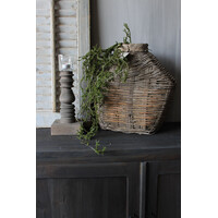 Aura Peeperkorn authentieke leem  / vismand 45x45cm