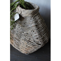 Aura Peeperkorn authentieke leem  / vismand 45x45cm
