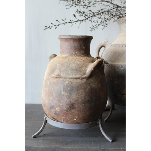 Hoffz Interior authentieke Berber kruik met smalle hals 36x25cm 