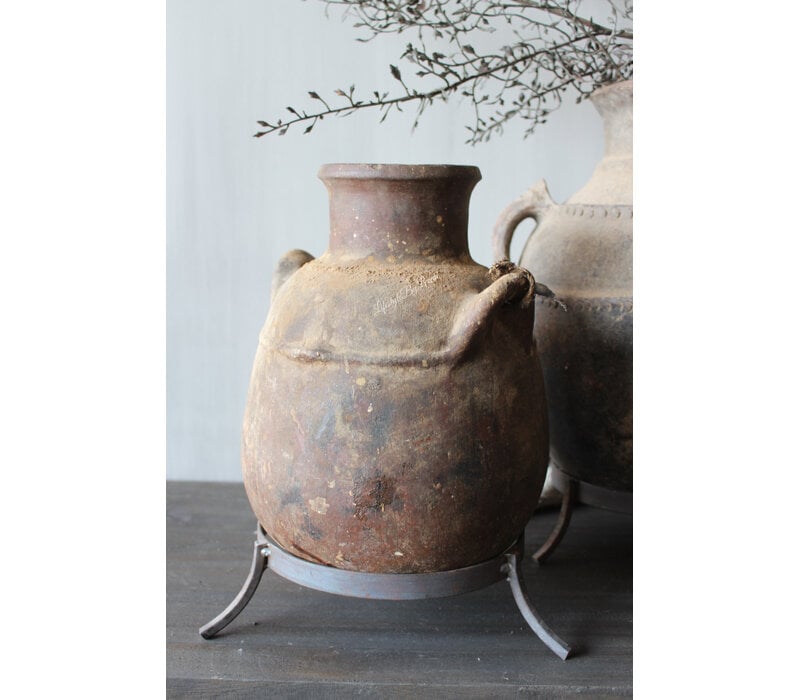 Hoffz Interior authentieke Berber kruik met smalle hals 36x25cm