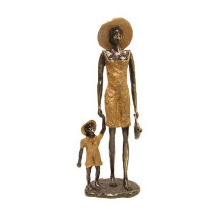 Figurines en bronze faites à la main avec une signification par Ger van Tankeren