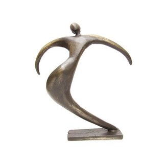 Ger van Tankeren Bronzen beeld Hug