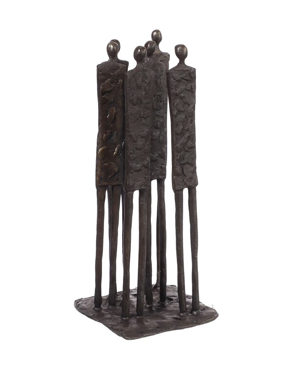 Ger van Tankeren Bronzen beeld Toeschouwers (incl. verzending)