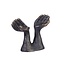 First impression. Verbronsd sculptuur.