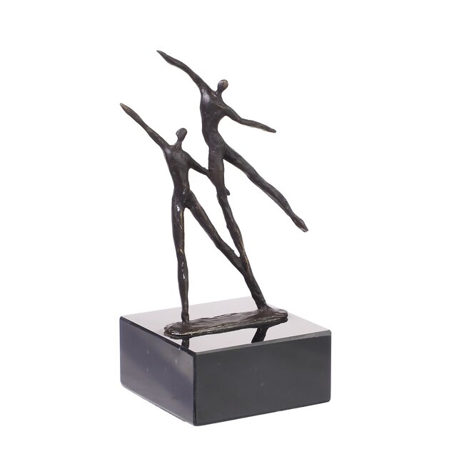 Ger van Tankeren Beeld verbronsd Samen in de goede richting klein