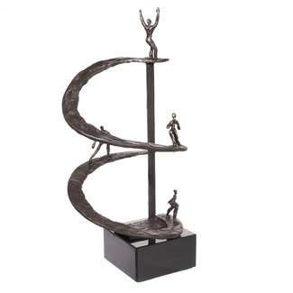 Ger van Tankeren Beeld Positieve Spiraal 39 cm hoog (incl. verzenden)