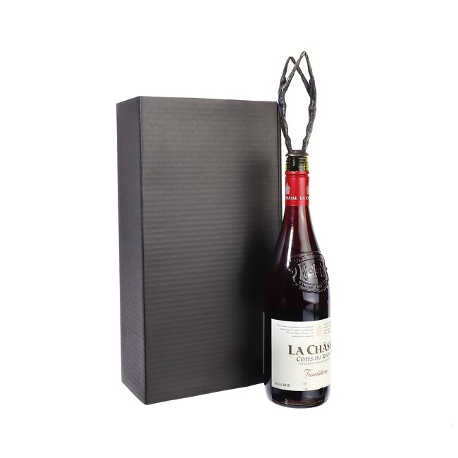 Ger van Tankeren On top wijnpakket met wijnstop geschenkpakket