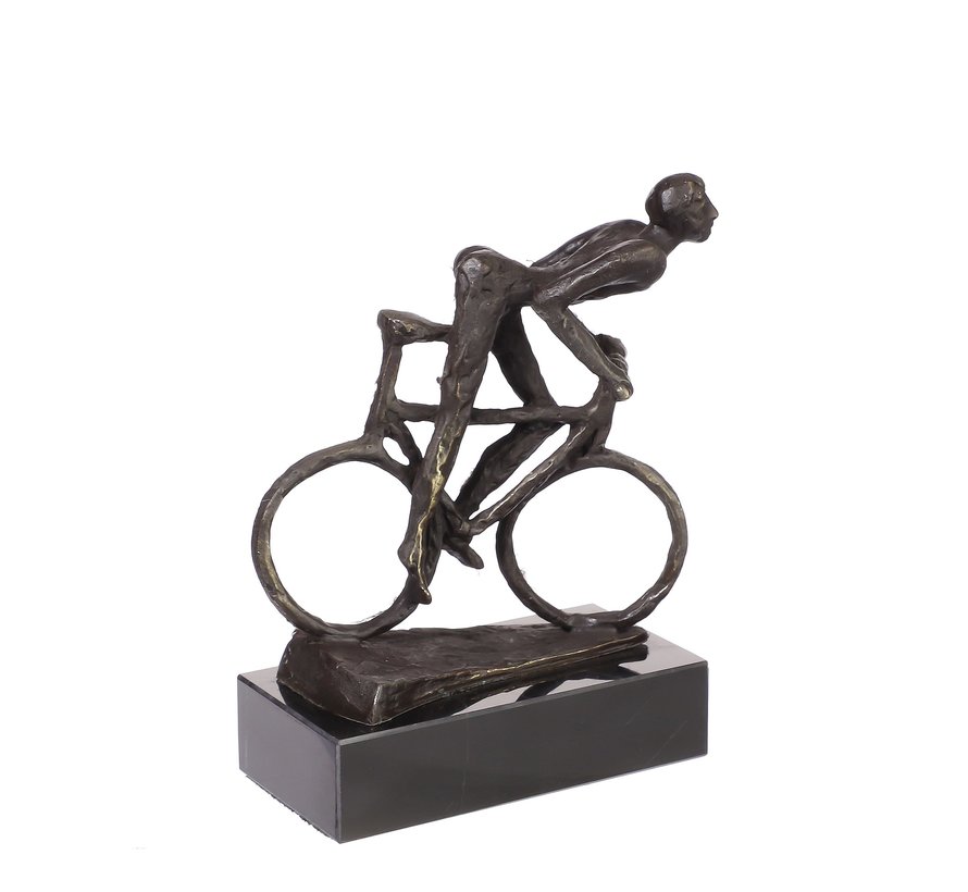 Biker/Fietser Sportbeeldje