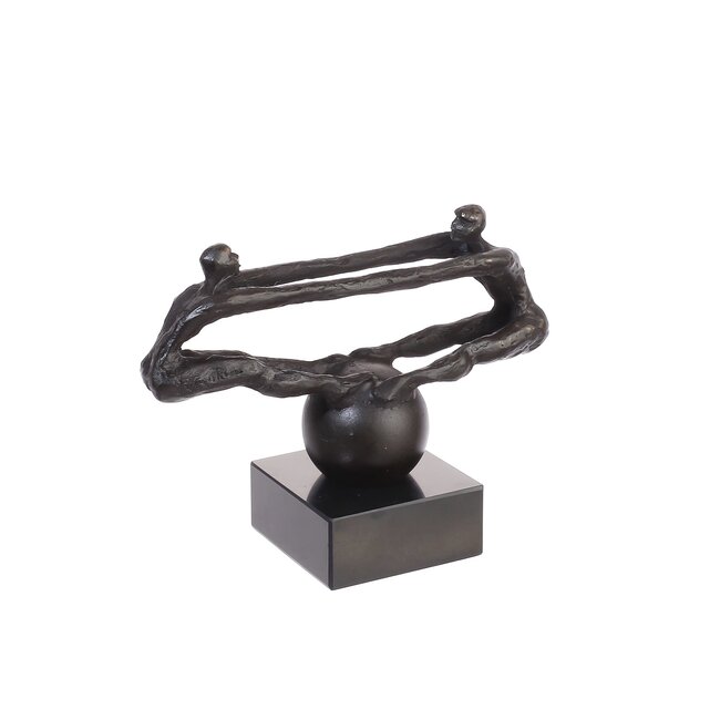 Spanning bronzen beeld