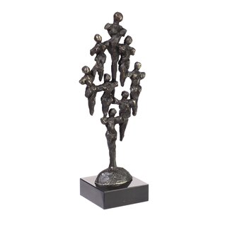Ger van Tankeren Bronzen beeld Opbouwend