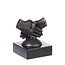 Ger van Tankeren Bronzen beeld Samenwerken (incl. verzending)