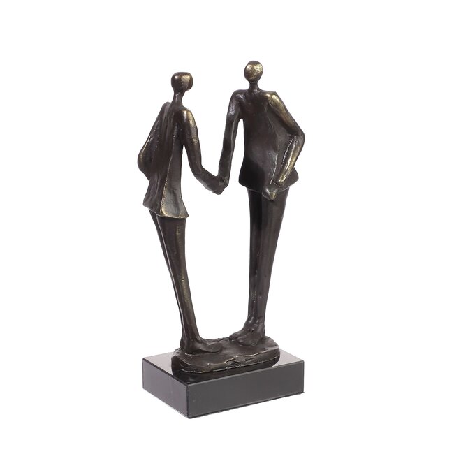 Ger van Tankeren Agreement bronzen beeld