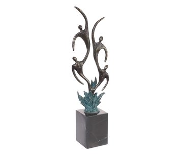 Bronzen beeld Flora