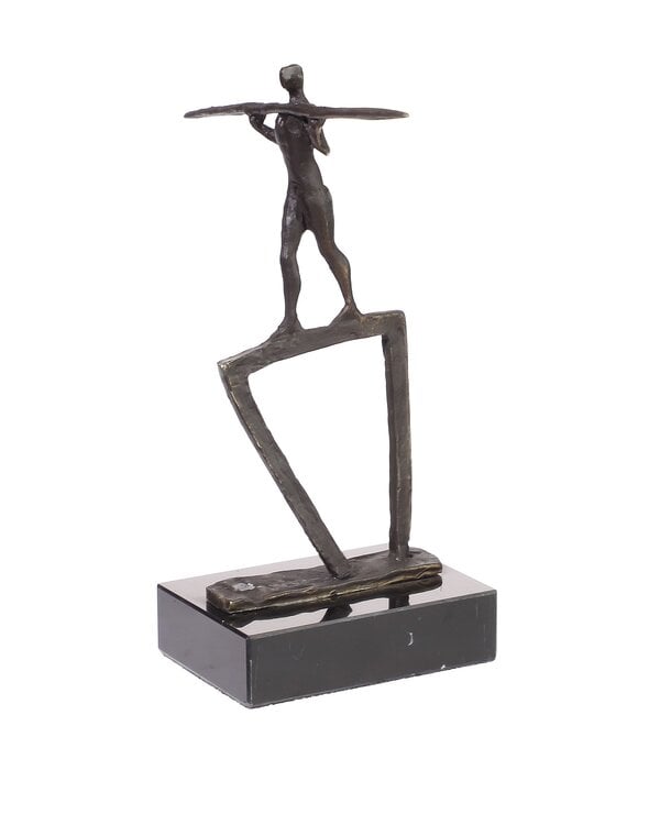 Ger van Tankeren Bronzen beeld Wegwijs