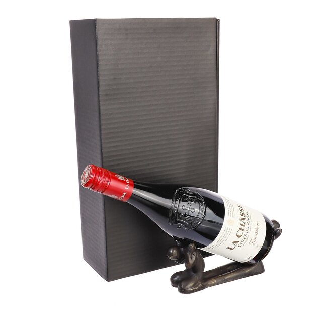 Partners in voor- en tegenspoed (1 fles) Wijnpakket.