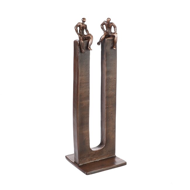 De ontmoeting sculptuur