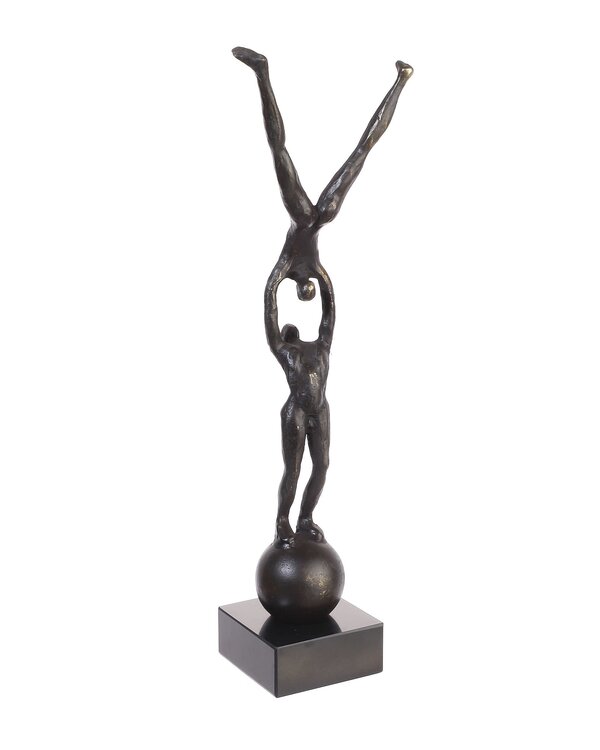 Ger van Tankeren Bronzen beeld de uitdaging