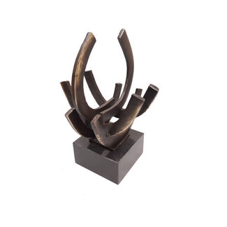 Bronzen beeld Aantrekkingskracht Bronzen beeld Aantrekkingskracht