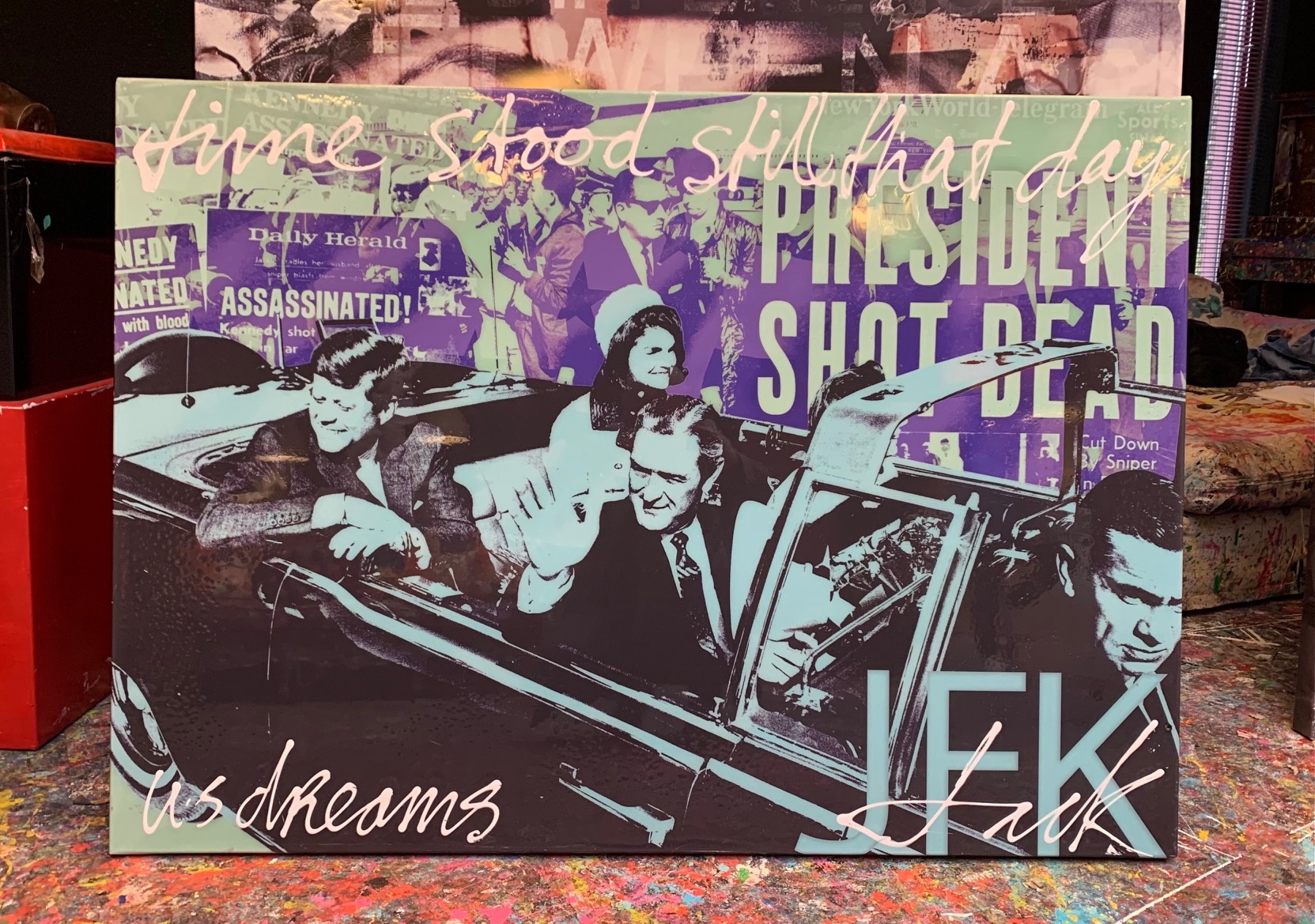 Legendarisch moment in Dallas door Jack Liemburg