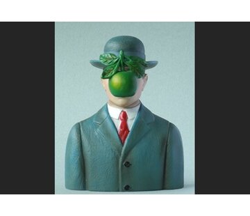 Beeld Mensenzoon van Magritte