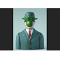 Beeld Magritte Mensenzoon