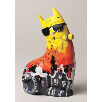 Selwyn Senatori Beeld Bruno Big City Cat yellow Selwyn Senatori