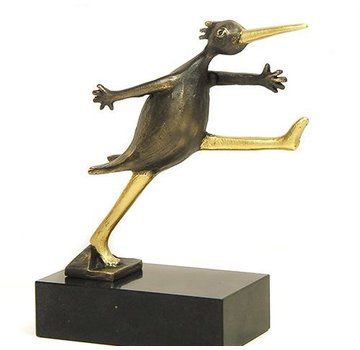 Corry Ammerlaan Beeld de Gouden stap (incl. verzending & geschenkdoos)