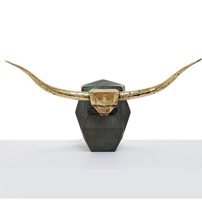 Corry Ammerlaan Sculptuur Fuerza - Kracht van giethars met kurkentrekker