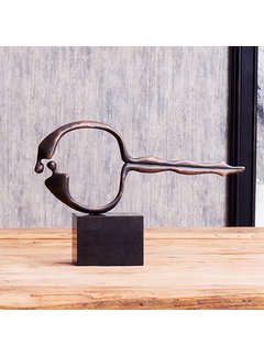 Corry Ammerlaan Kunstpakket Exclusief bronzen Sculptuur de Liefdesband