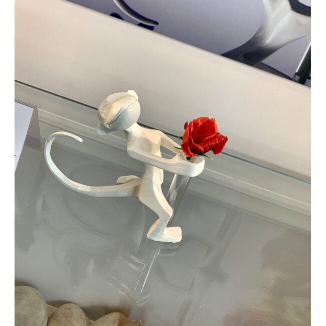 Corry Ammerlaan Monkey Flowers vaasje