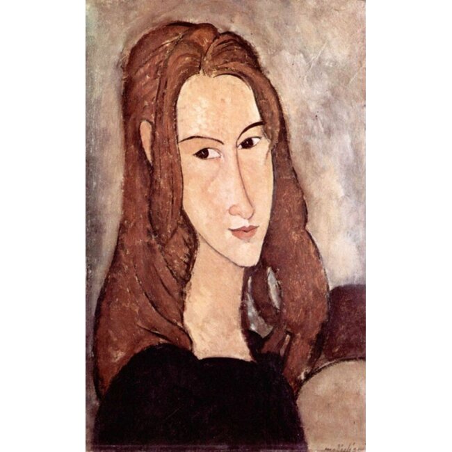 Amedeo Clemente Modigliani  Beeld Modigliani Jeanne Hébuterne II