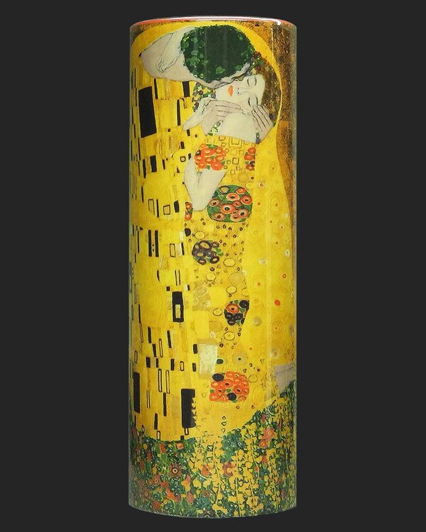 Gustav Klimt Vaas de Kus van Gustav Klimt