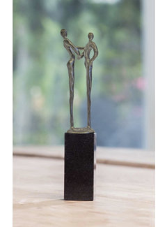 Corry Ammerlaan Beeld Dank verbronsd (incl. verzending & geschenkdoos)