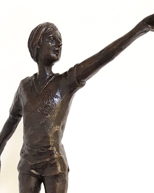 Corry Ammerlaan Bronzen beeld - Johan Cruijff 58 cm hoog