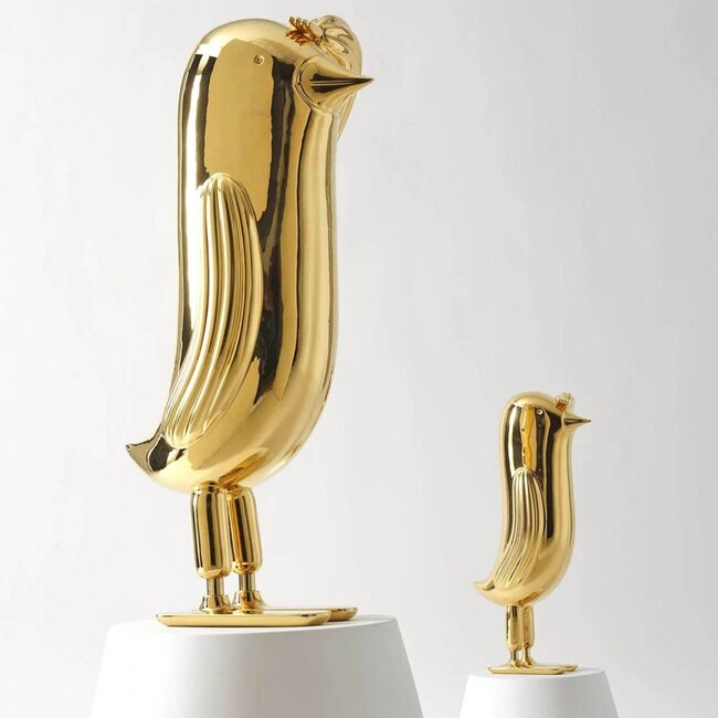 Keramiek handgemaakt Bosa  Keramiek Hopebird glossy gold