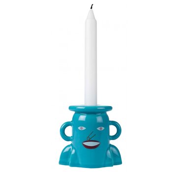 Keramiek handgemaakt Bosa  Blue Pablo candleholder keramiek