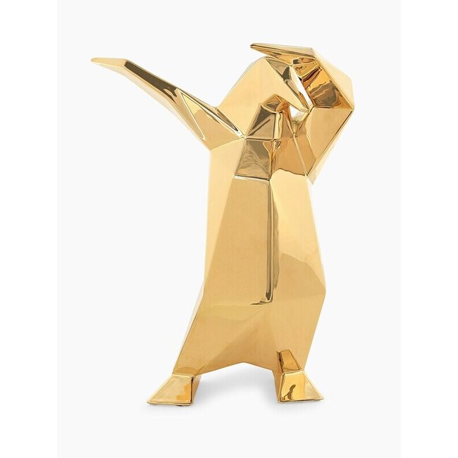 Keramiek handgemaakt Bosa   Pinguïn Dab houding keramiek