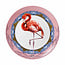 Wandbord Mandala flamingo incl. verzenden