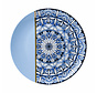 Keramiek Wandbord Mandala blauw