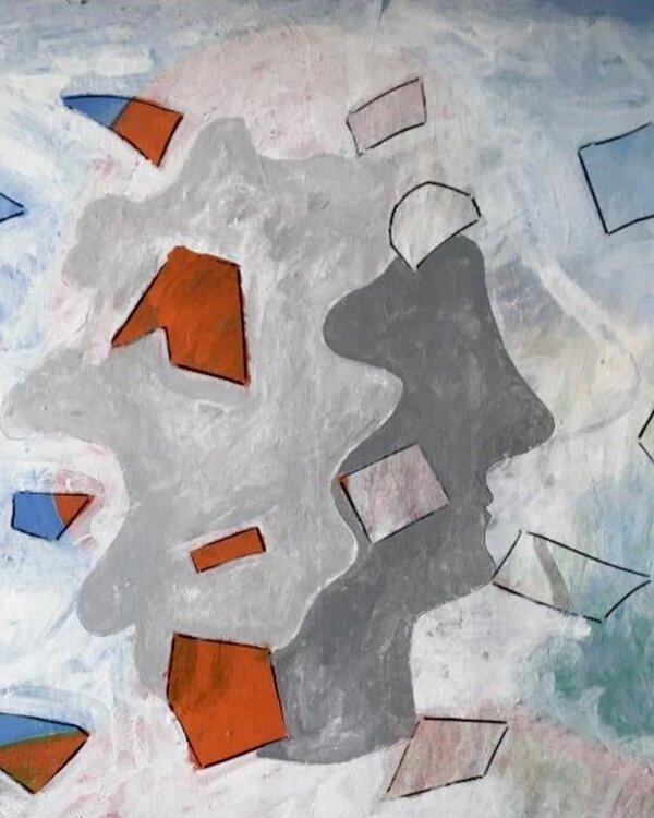 Jan Snoeck Schilderij op paneel Gezichten van Jan Snoeck