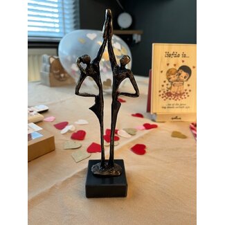 Ger van Tankeren Bronzen beeld De verbintenis(incl. verzenden)