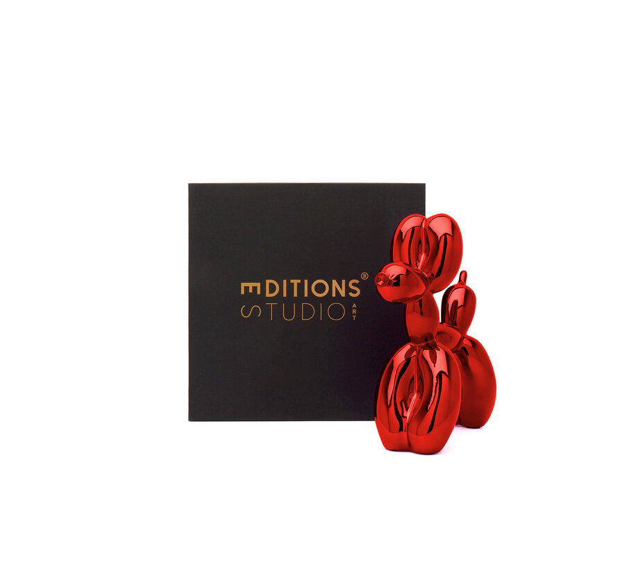 Jeff Koons (After) – Balloon Dog (L) Rood